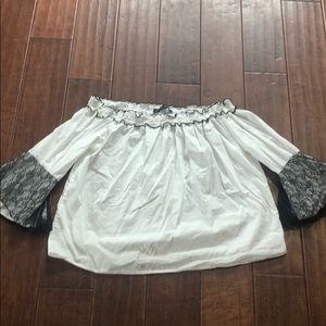 Zara Off The Shoulder Top